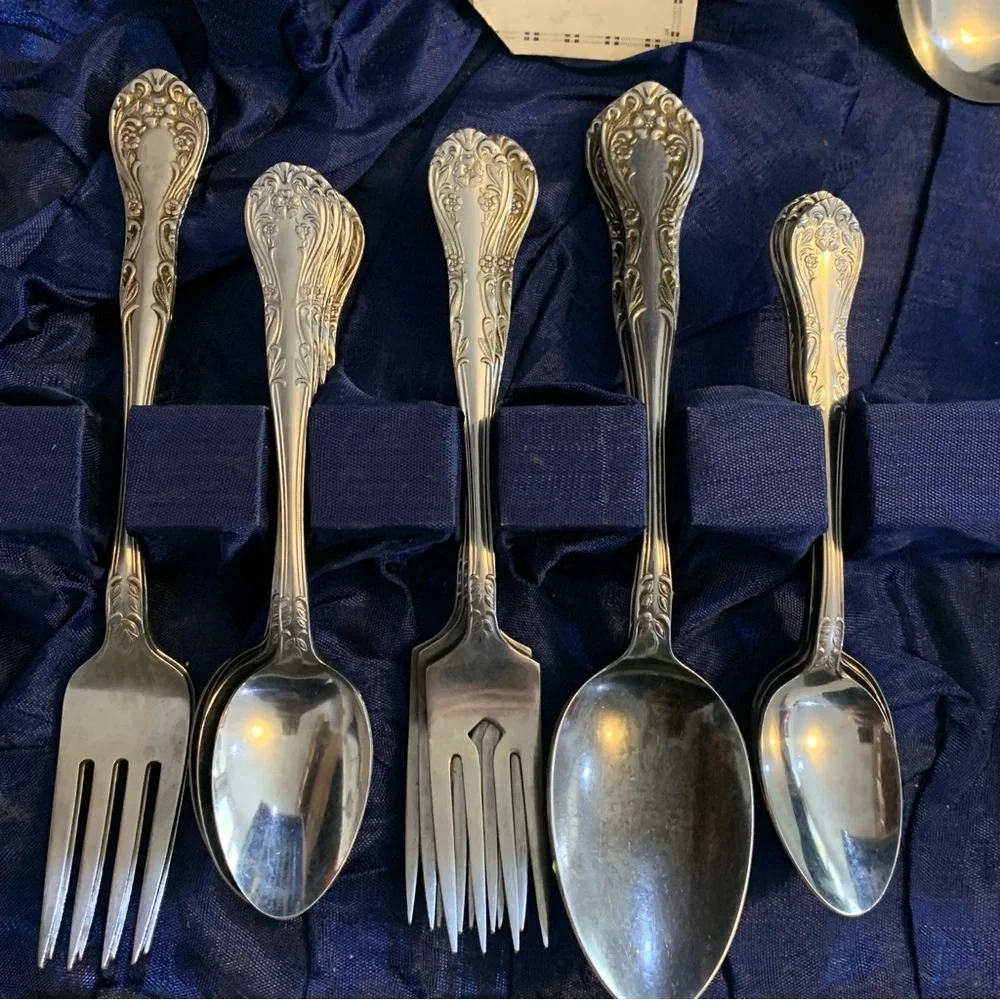 Vintage Stainless Steel Flatware Set